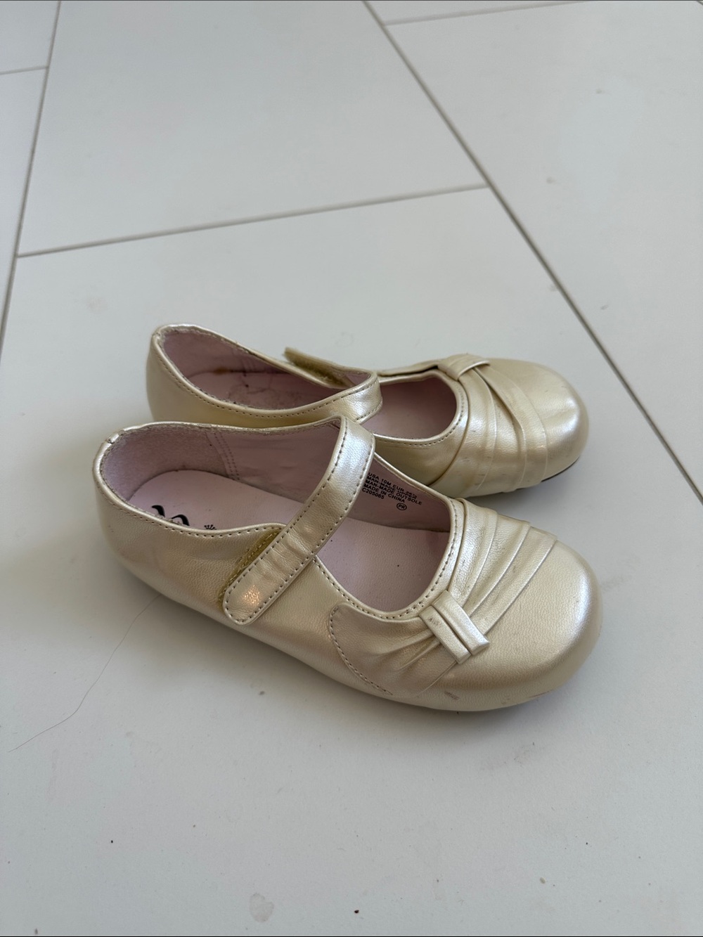 Nina girls Mary Jane shoes bow 10 wedding